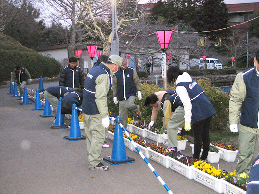 藤枝市「花のギネス世界記録挑戦イベント」へ参加しましたイメージ