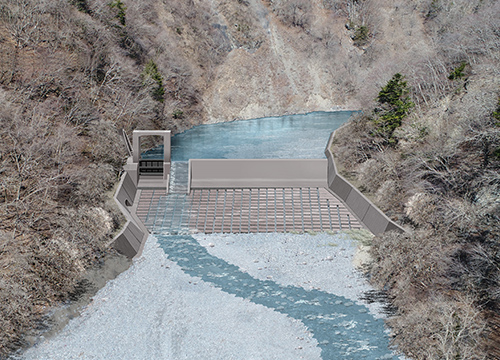長野県飯田市における「遠山川（とおやまがわ）水力発電所」の工事着手イメージ