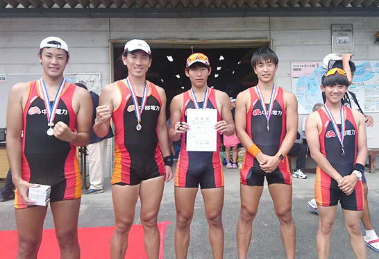 第47回中部選手権競漕大会 ボート部 中部電力