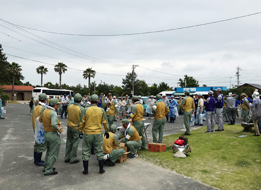 御前崎市「浜岡砂丘」の海岸清掃をしました