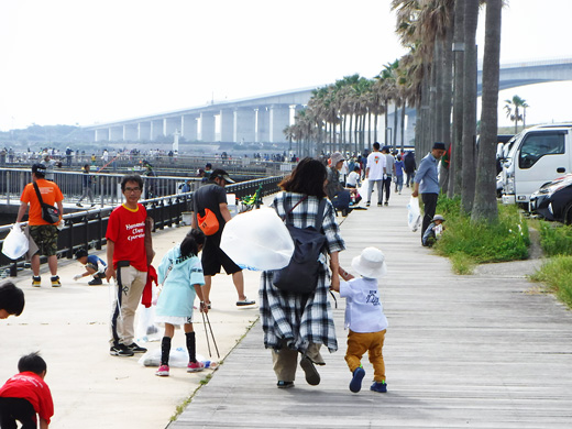 浜松市・湖西市「浜名湖岸」の清掃活動をしました