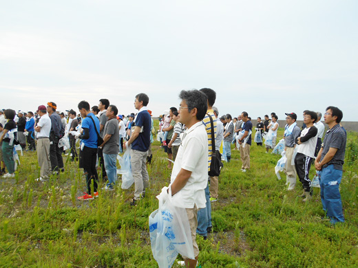 津市「白塚海岸清掃活動」に参加しました