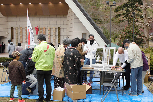 「着物リメイクと七福神in藤枝」に出展しました