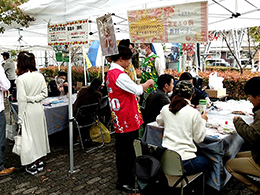 「奥大井ふるさと祭り」に出展しましたイメージ