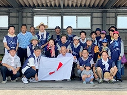衣崎海岸　一色干潟の清掃活動をおこないました