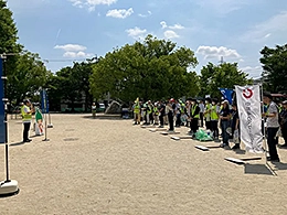 「天白区クリーンウォーキング（地域清掃）」に参加しました