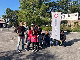 三保海岸の「三保松原　秋の一斉清掃」に参加しました