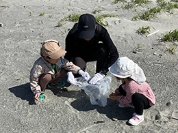 「ウェルカメクリーン作戦」に参加しました