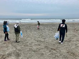 掛川市主催の海岸清掃活動に参加しました