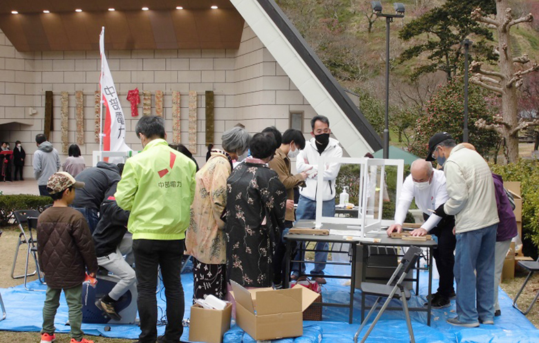 「着物リメイクと七福神in藤枝」の様子