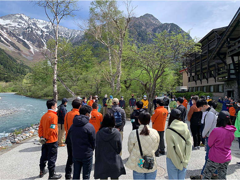 地域住民の皆さまとのミーティングの様子