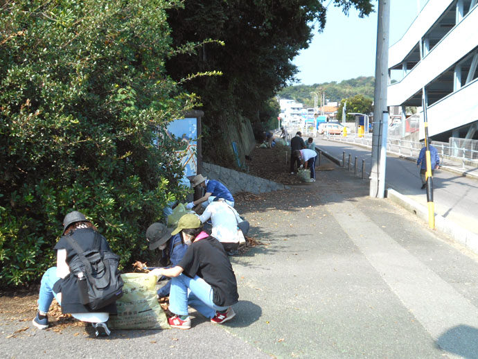 師崎・羽豆岬周辺遊歩道の清掃ボランティア活動を実施しましたイメージ