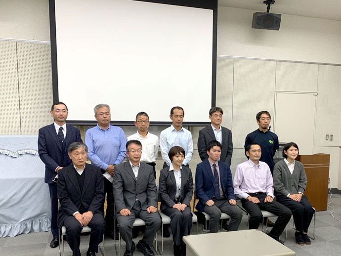 11月25日 認定式集合写真の様子