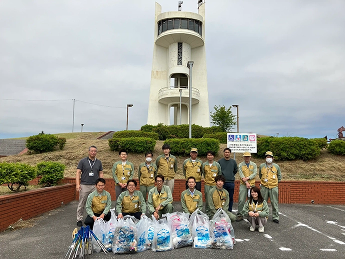 「半田市緑地公園」の海浜清掃を実施しましたイメージ