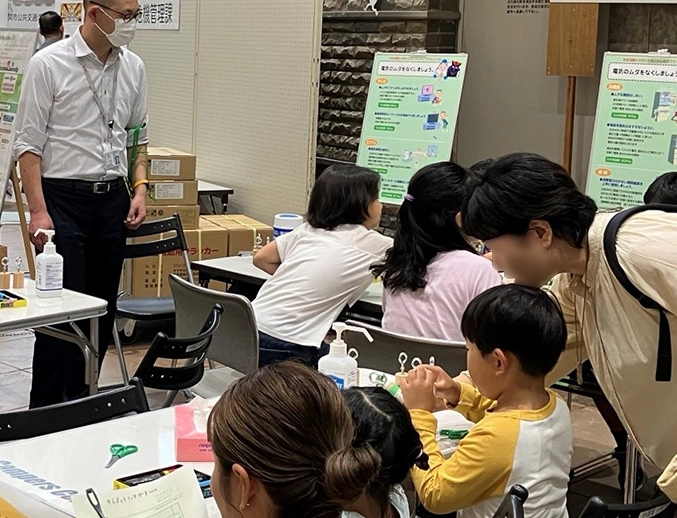 「かんきょうフェアせき2024」に出展しましたイメージ