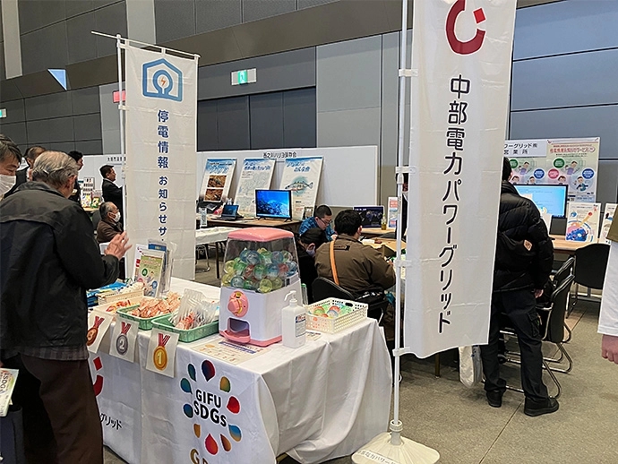 当社ブースの様子