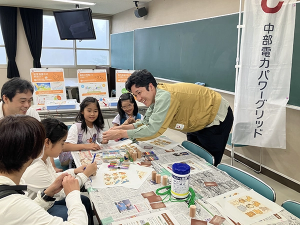 間伐材を活用したバードコール作り