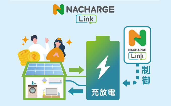 「NACHARGE Link（ネイチャージリンク）」のイメージ