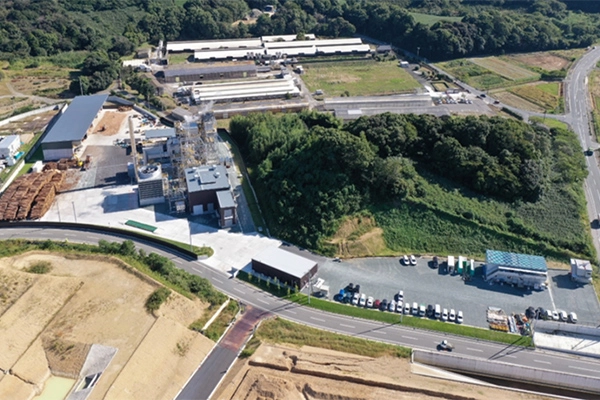 剪定枝を含む国産材100%利用のバイオマス発電所「遠州フォレストエナジー発電所」の営業運転を開始のサムネイル