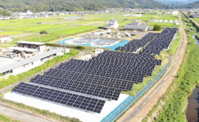発電出力709.4kWの太陽光発電所「本巣浄化センターソーラー」の営業運転を開始のサムネイル