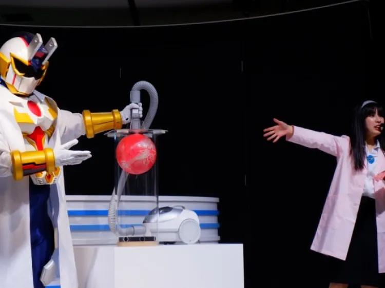 実験ヒーロー カガーク 実験ショー