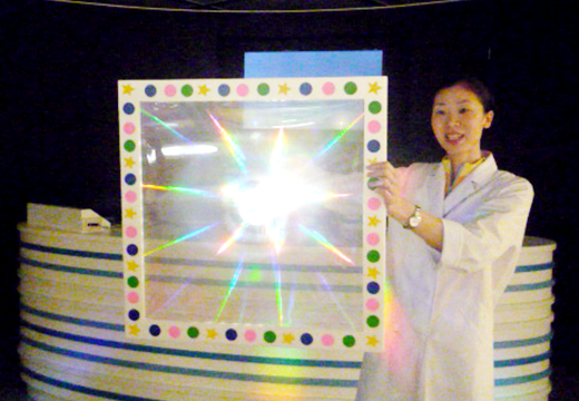 光と放射線の実験