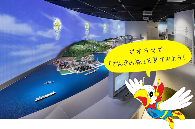 3階 「でんきの旅」「環境とエネルギー」