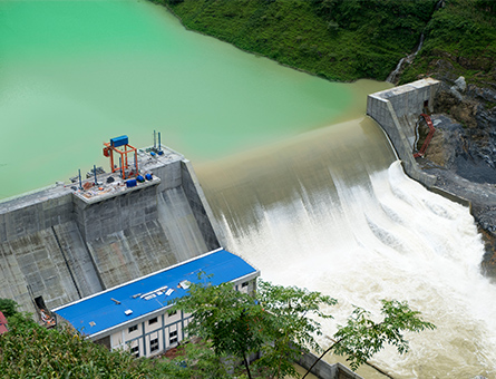 Nho Que 1水力発電所（32,000kW）