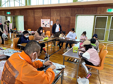 地域のイベントへの参加の様子