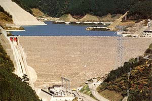 上大須ダムの写真