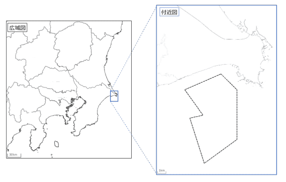 促進区域位置図