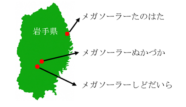 各発電所位置図