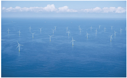 Picture of Eneco's Offshore Wind Farm Project