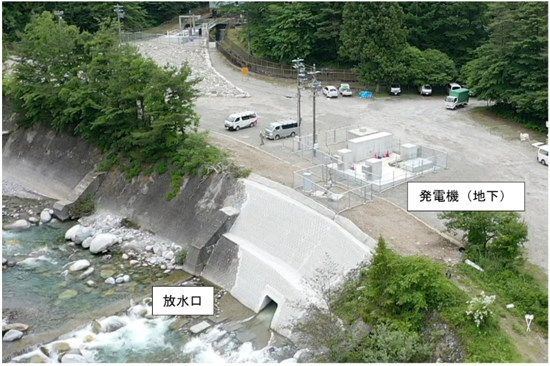 Picture of Panoramic view of Kurokawadaira Hydroelectric Power Station