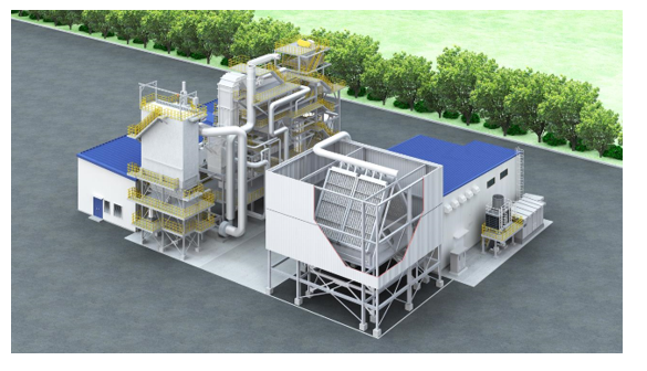Illustration of Completed Plant