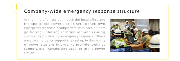 (note)Company-wide emergency response structure