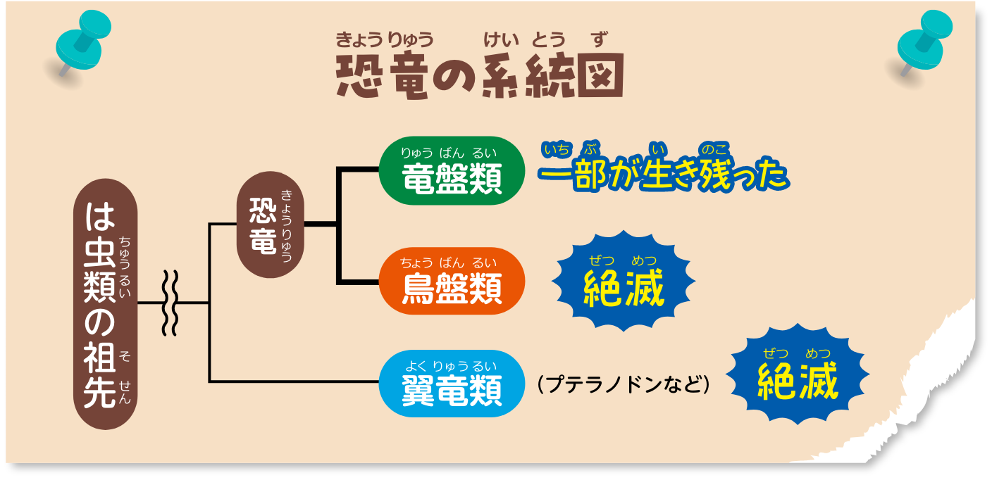恐竜の系統図