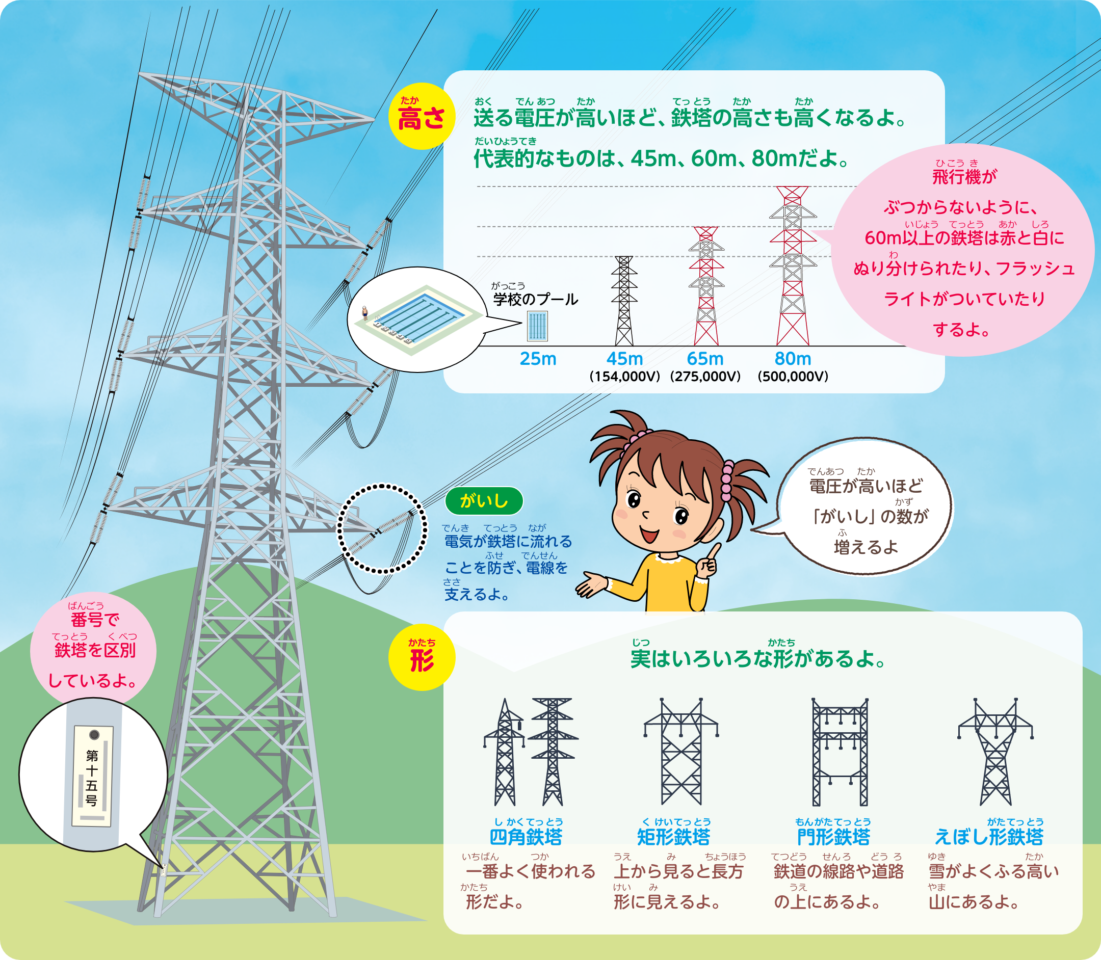 鉄塔イラスト