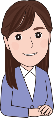 解説する女性