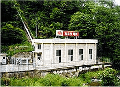 岩津水力発電所（水路式）