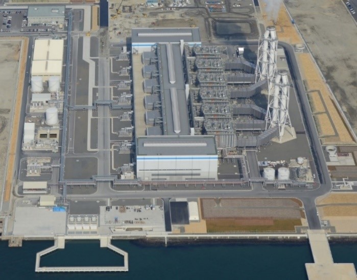 西名古屋火力発電所（撮影：2018年2月19日）の画像
