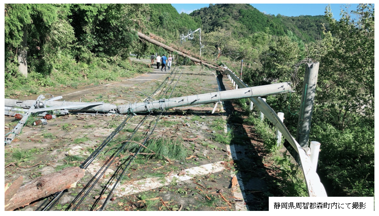 静岡県周智郡森町内にて撮影