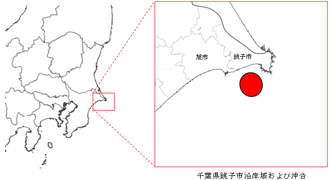 実施想定区域の図