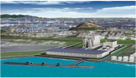 発電所完成後のイメージ図