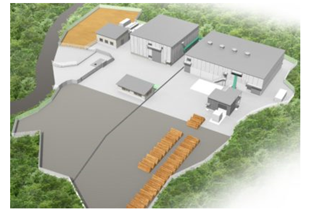 発電所完成後のイメージ図