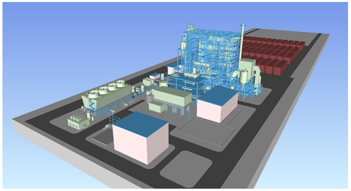 発電所完成後のイメージ図