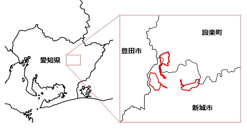 事業実施想定区域図事業実施想定区域図