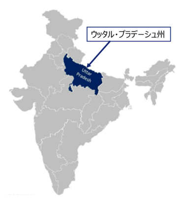 事業エリアの図