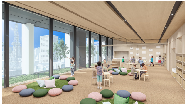HEI Schools Nagoya Sakaeの内観（完成予想）の画像