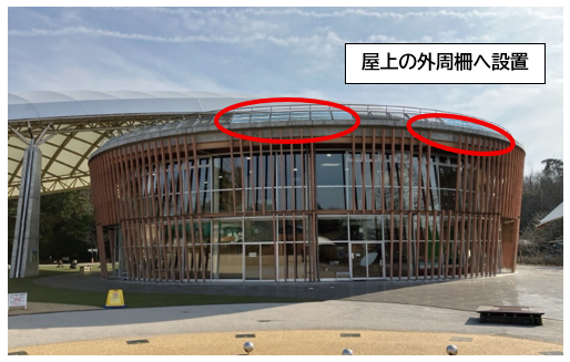 外観(鞍ケ池公園 プレイハウス)の設置箇所のイメージの写真 外観(鞍ケ池公園 プレイハウス)の設置箇所のイメージの写真